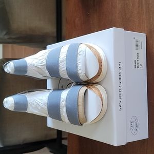 Steve Madden Bandi Dusty Blue Sandals